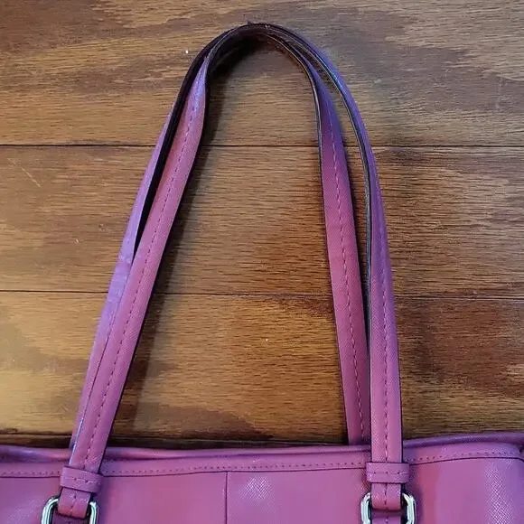 Coach Peyton Rose Leather Shoulder Bag F29362